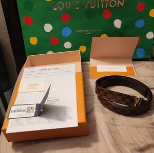 Authentic Women's Louis Vuitton Belt 25MM